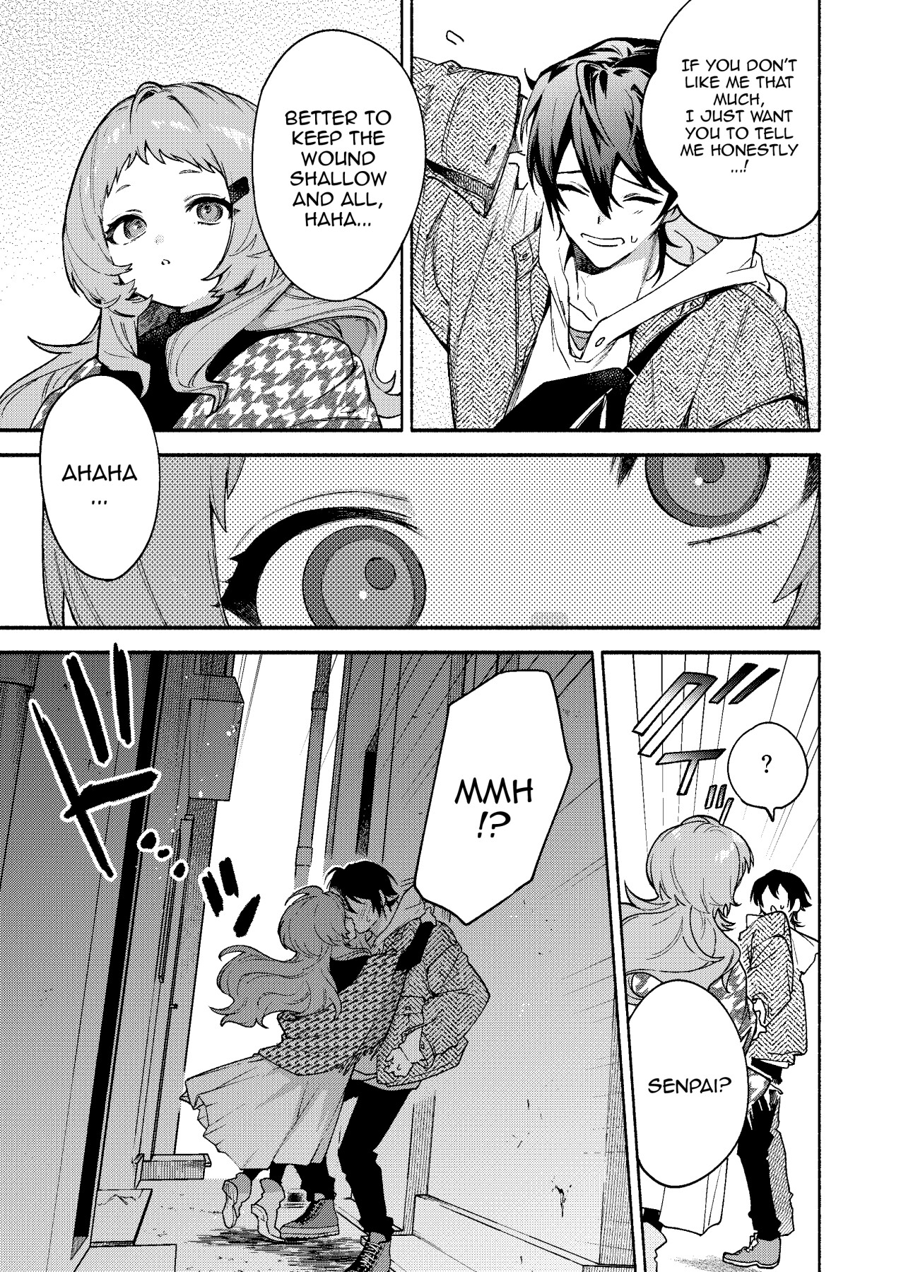 hentai manga Eaten By Mako-senpai ~Falling To A Tiny But Huge Sadist Senpai~